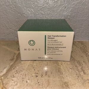 Monat Hair Transformation Masque 4.2 Fl Oz for Damaged and Over Processed Hair